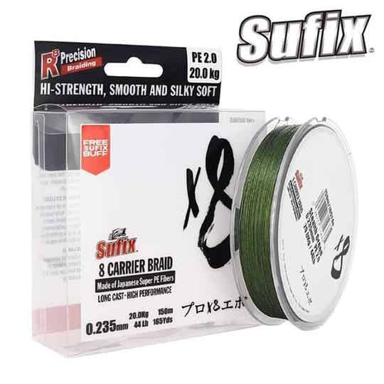 Sufix X Braid   0,128   Trecciato super( 8fili)