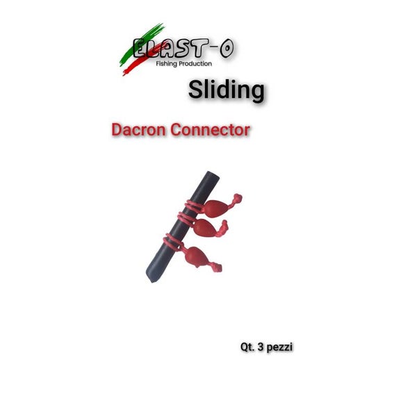 Elast-O Dacron Connector mod. L Rosso