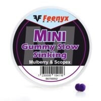 Feenyx Mini Gummy Slow Sinking  Mulberry & Scopex  mm.3,5