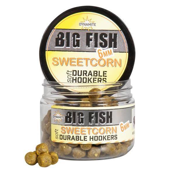 Dynamitebaits Big Fish Durable Hookers Sweetcorn  6mm