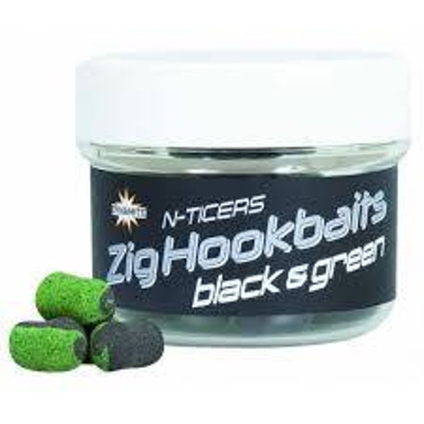 Dynamitebaits N-Ticers Zig  Black & Green (nero/verdi)