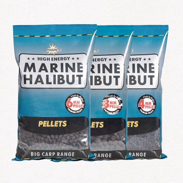 Dynamitebait Marine Halibut Pellet  mm 8