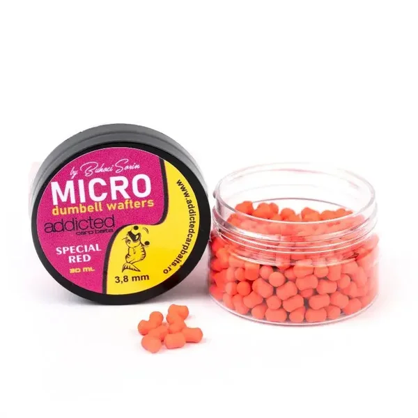 Addicted Carp  Baits Micro Wafters Special Red 3,8 mm
