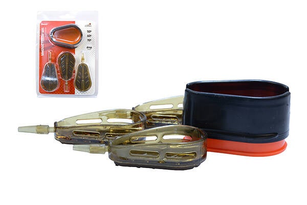 Carp Expert Drop Method Basket set +Mould 30+40+50 gr