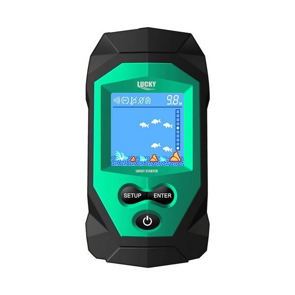 Lucky Starter Ecoscandaglio Portatile con cavo