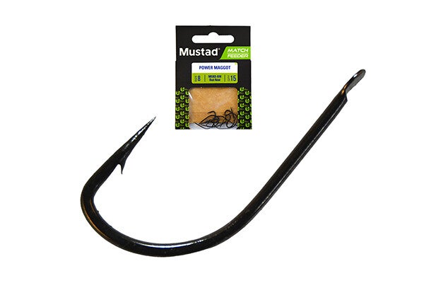 Mustad Ultra NP Power Maggot Spade Barbed Hook MS.16