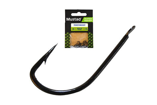 Mustad Ultra NP Power Maggot Spade Barbed Hook MS.10