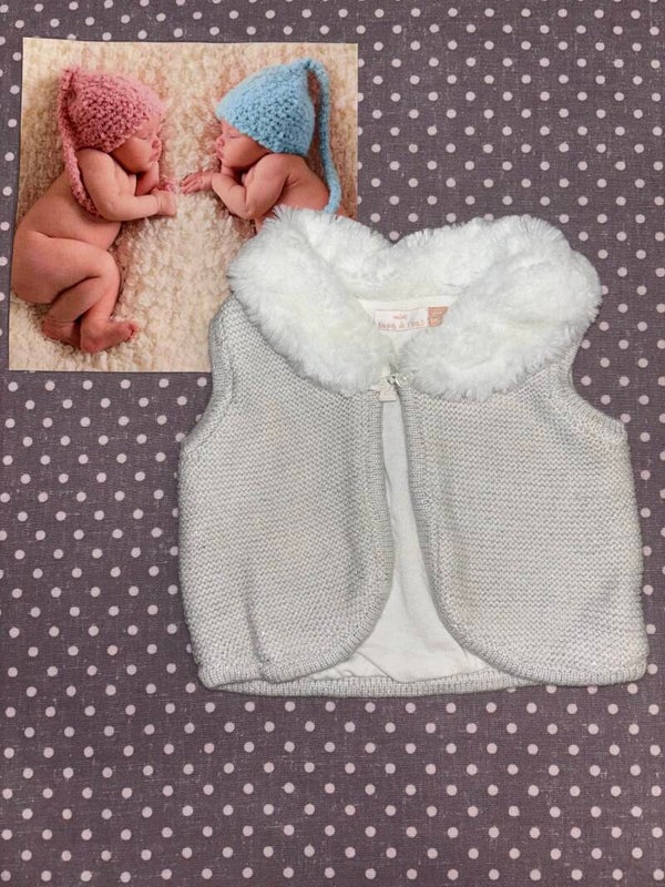 Naissance gilet sans manches TAPE A L'OEIL