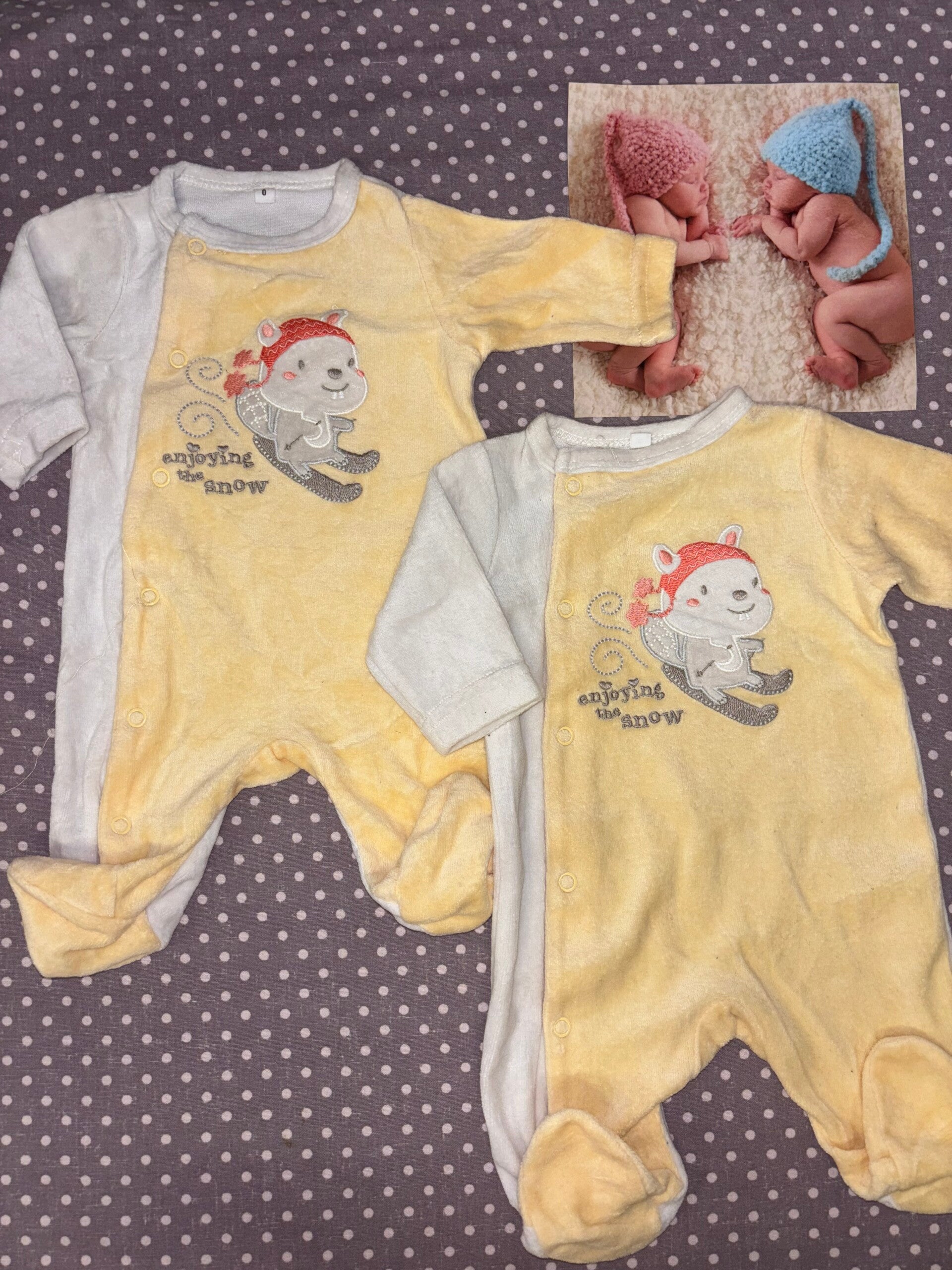 Naissance pyjama snow mixte