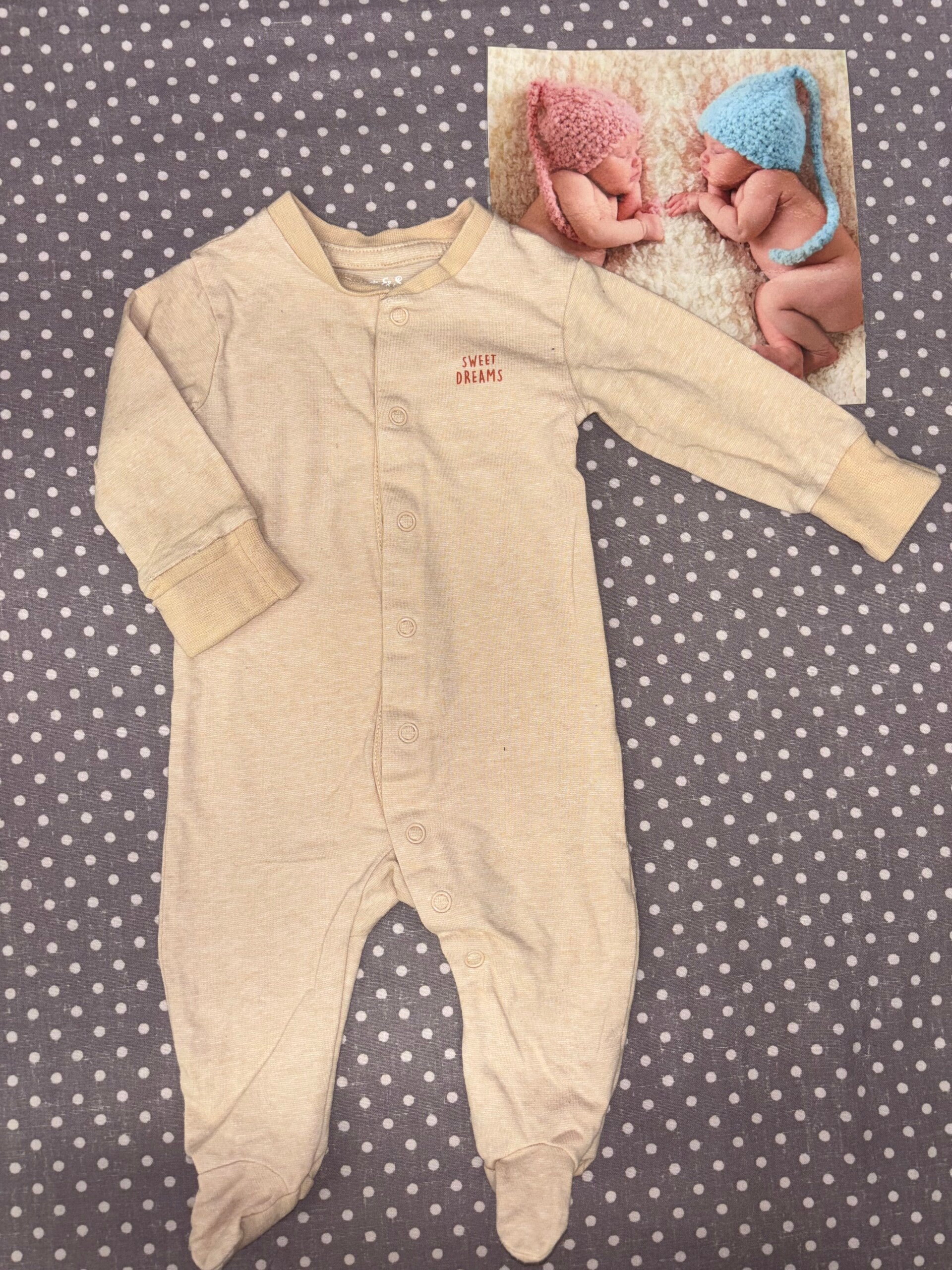 Naissance pyjama coton mixte