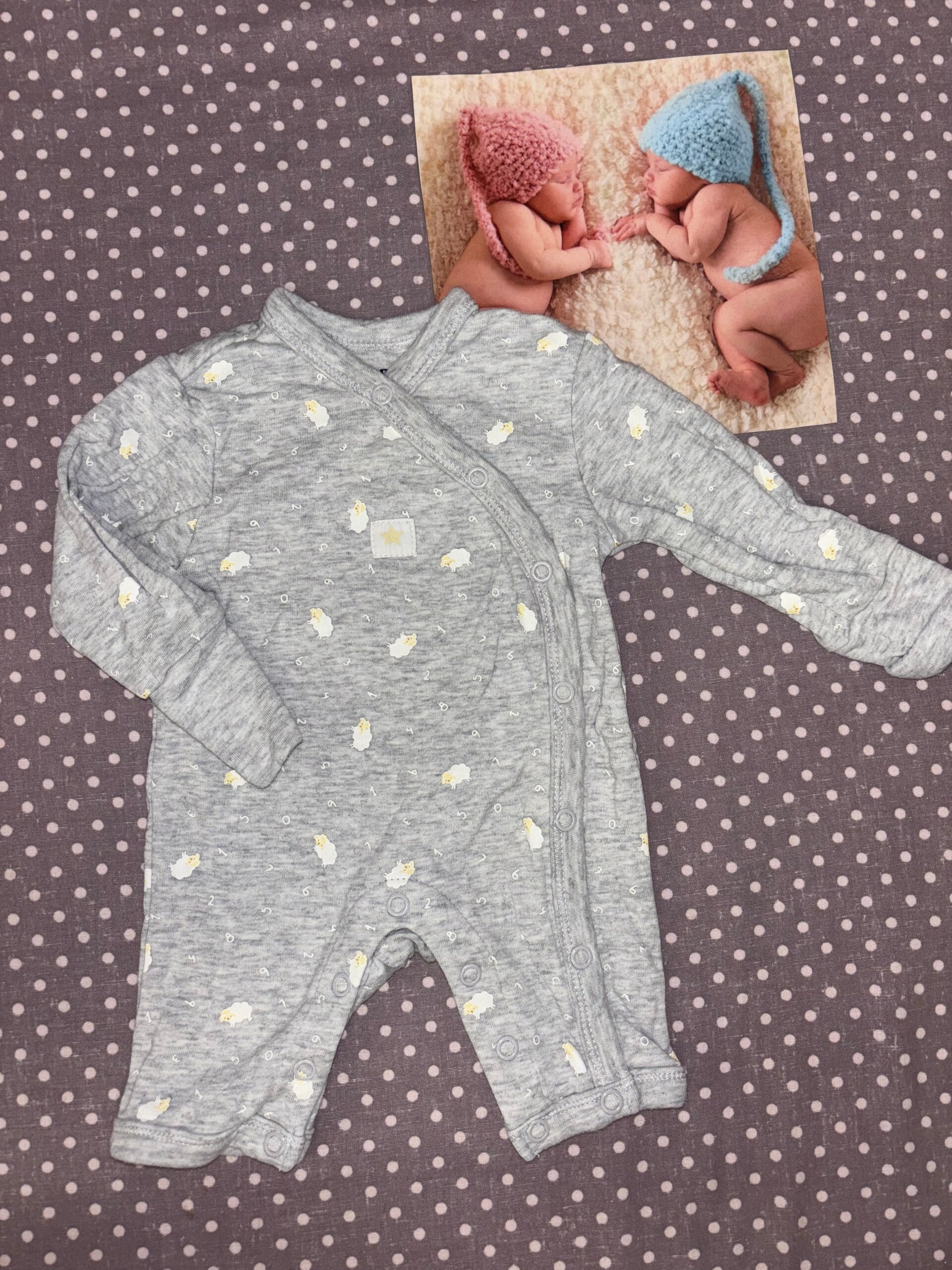 Naissance pyjama coton épais mouton KIABI