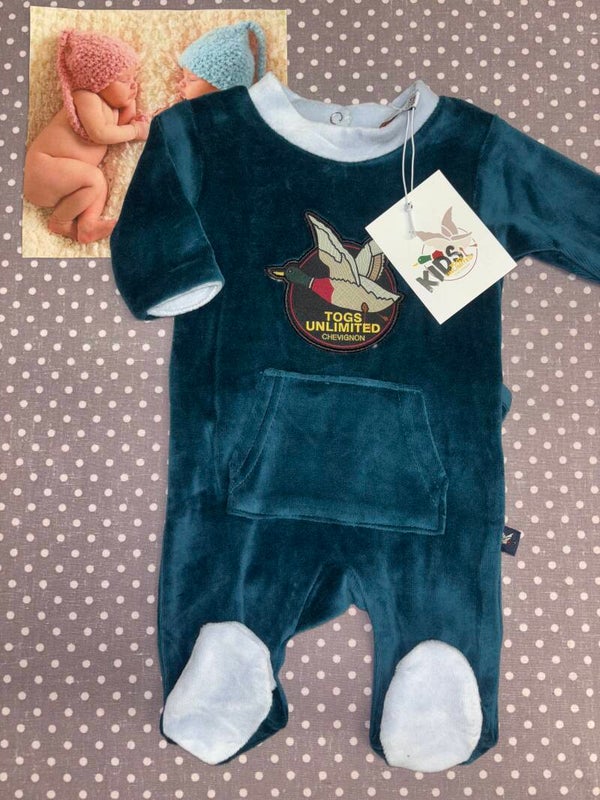 Naissance pyjama vert CHEVIGNON