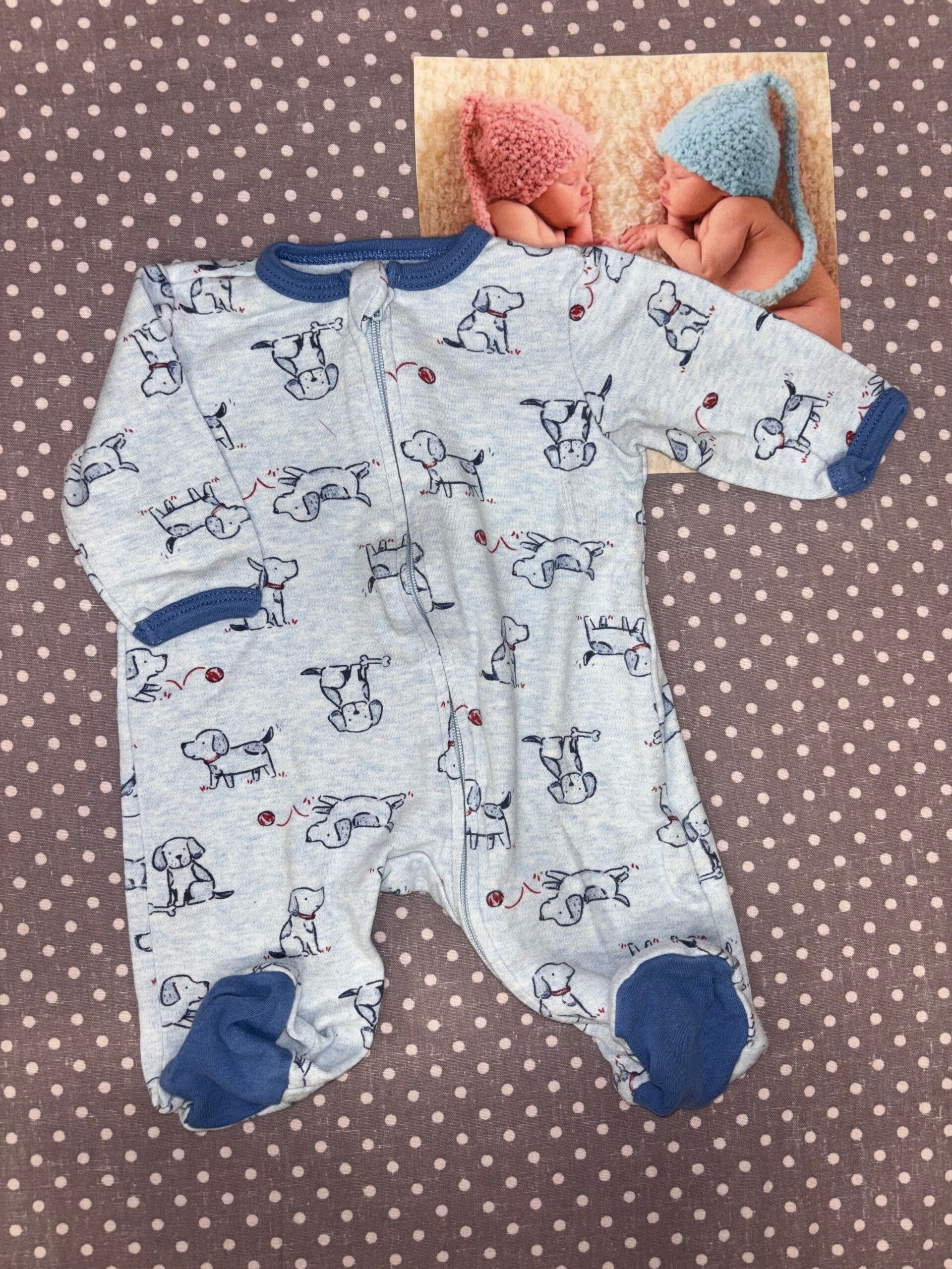 Naissance pyjama coton fermeture