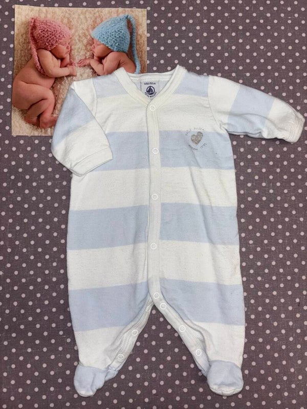 Naissance pyjama en coton PETIT BATEAU