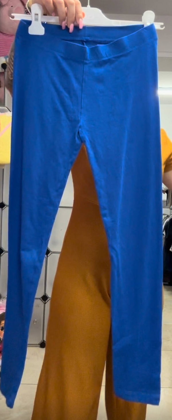 Article 52 : legging bleu 10-12 ans 146-152cm