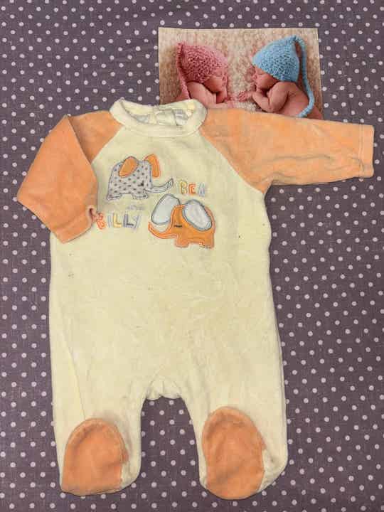 Naissance pyjama éléphants mixte