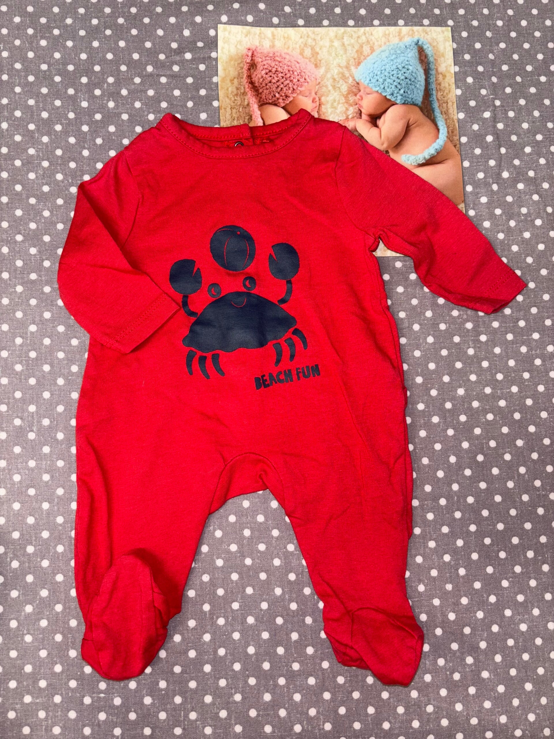 Naissance pyjama coton crabe ORCHESTRA