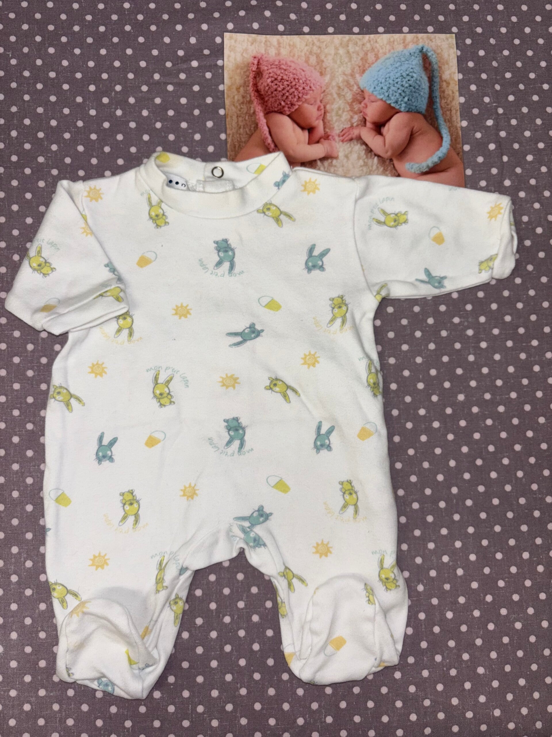 Naissance pyjama coton COCOON mixte