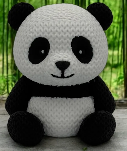 (Gebreide) Panda