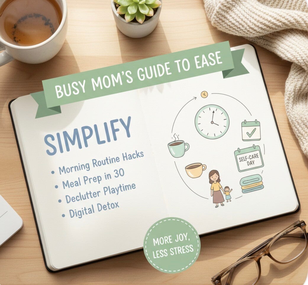 Simple Morning Routine for Busy Moms
