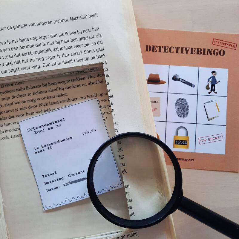 Detectivespel voor een kinderfeestje thuis