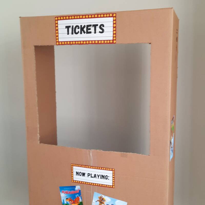 Maak je eigen ticketbalie voor je filmfeestje