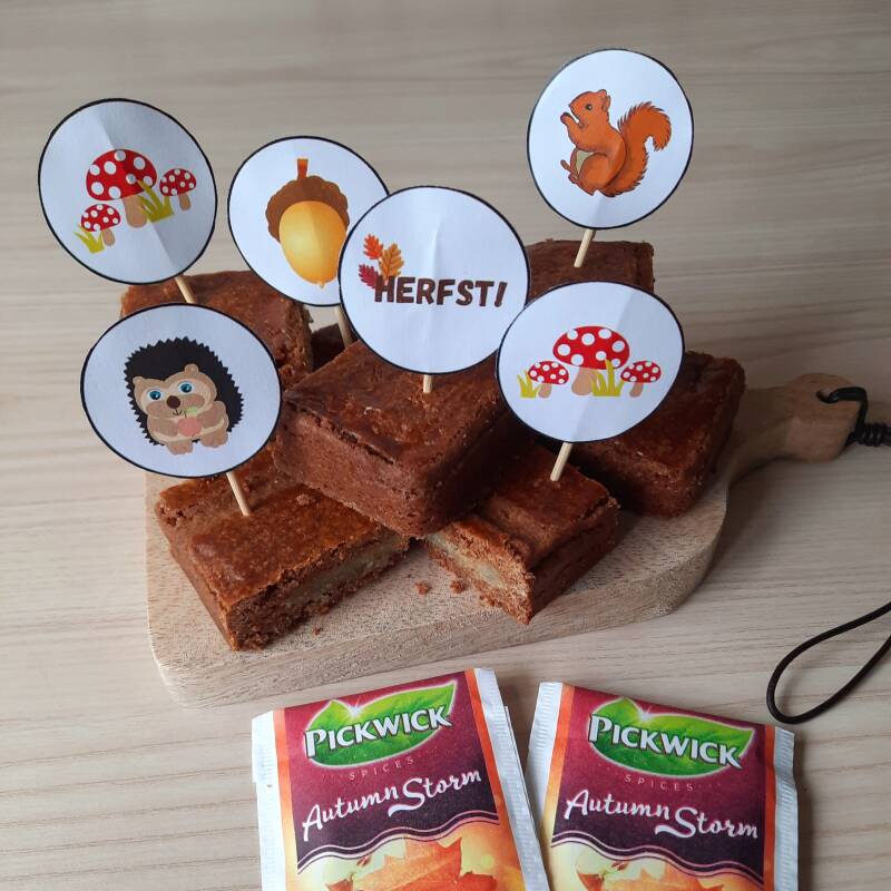 Maak je eigen herfstprikkers voor een borrelplank of traktatie.