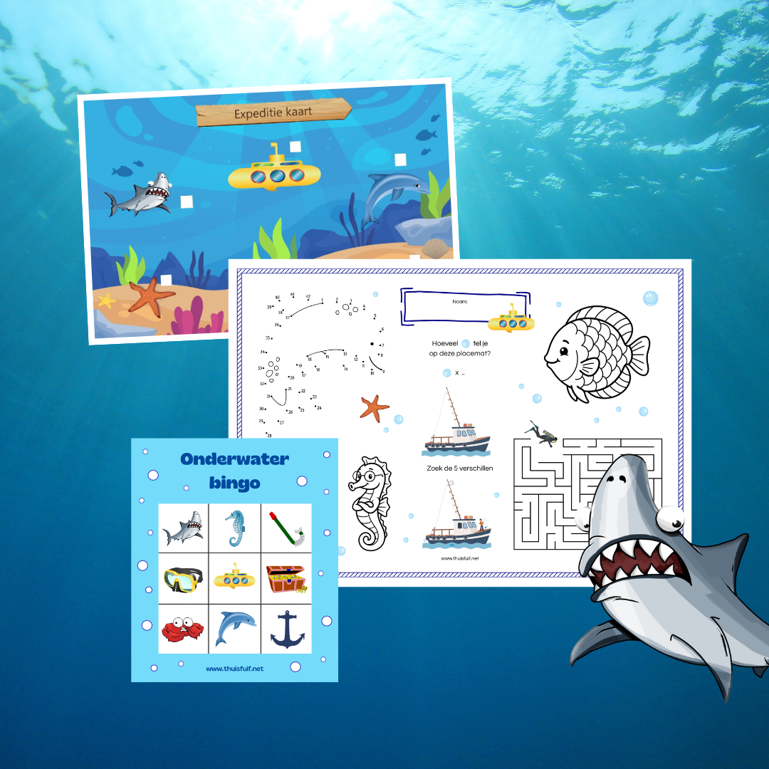 Compleet pakket onderwaterfeestje