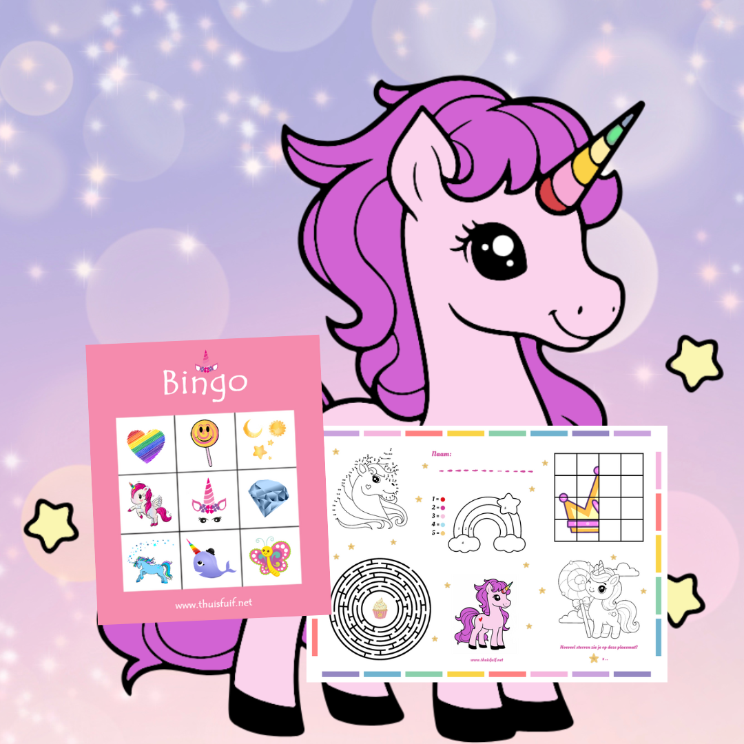 Compleet pakket unicornfeestje