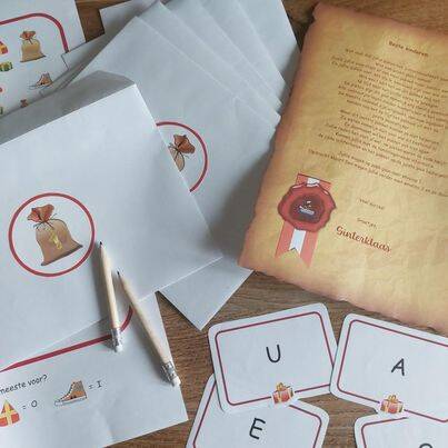 Escaperoom spel voor pakjesavond. Geschikt voor het hele gezin!