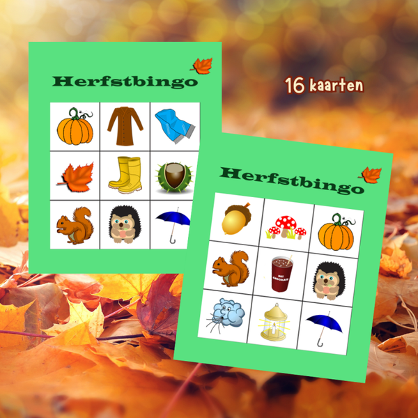 Herfstbingo