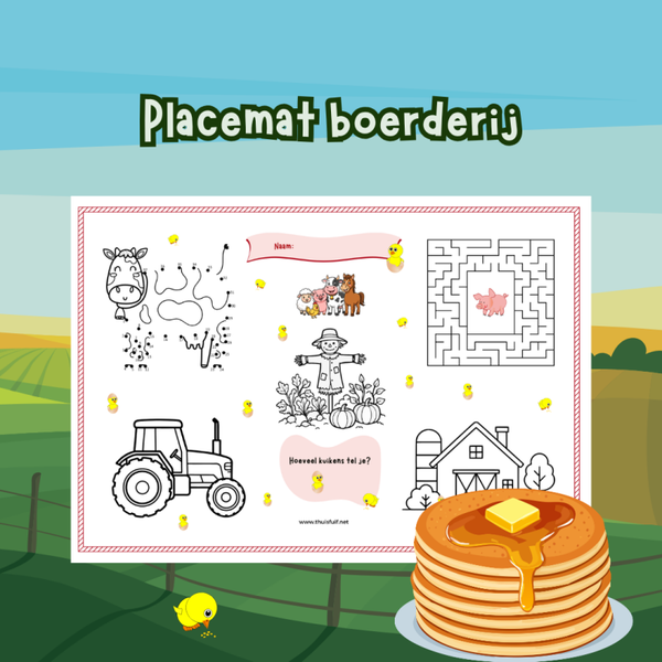 Placemat boerderij