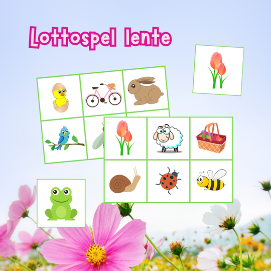 Lottospel lente