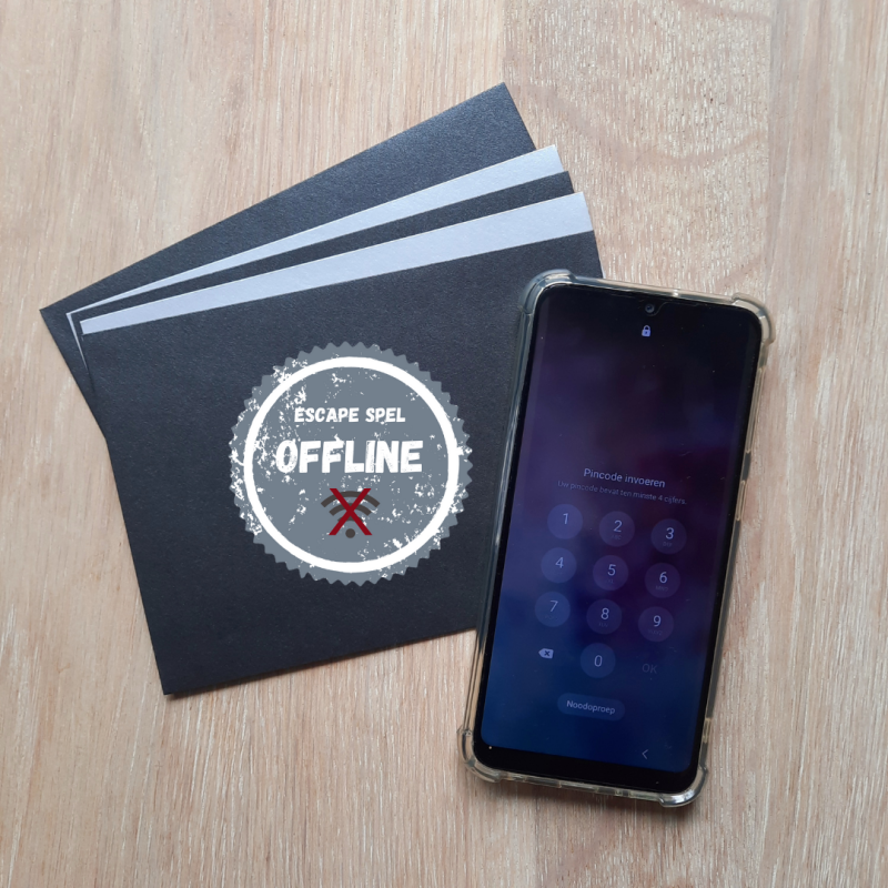 Escape room spellen voor bijvoorbeeld een kinderfeestje, familiedag of groepsactiviteit voor scouting of in de klas. 