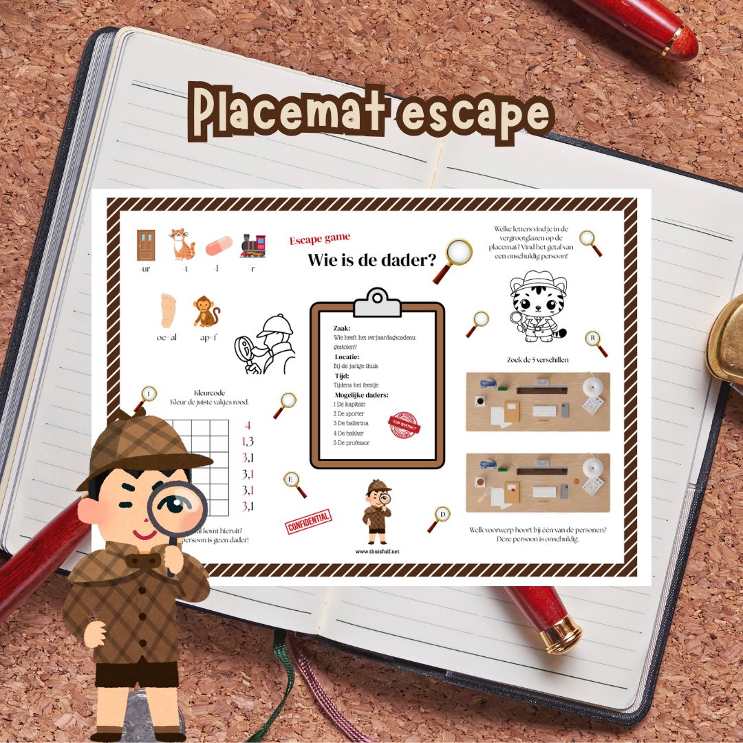 Placemat escape