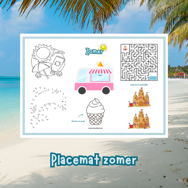 Placemat zomer
