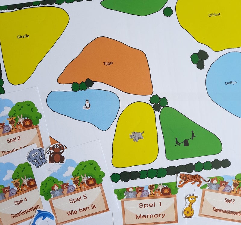 Dierenfeestje - kinderfeestje thuis in het thema dierentuin