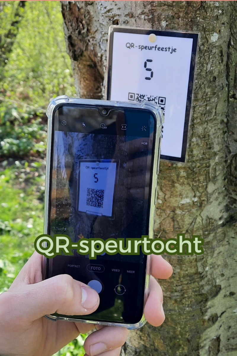 QR-code speurtocht voor tieners. Leuk voor een kinderfeestje of groepsactiviteit voor een jeugdclub.