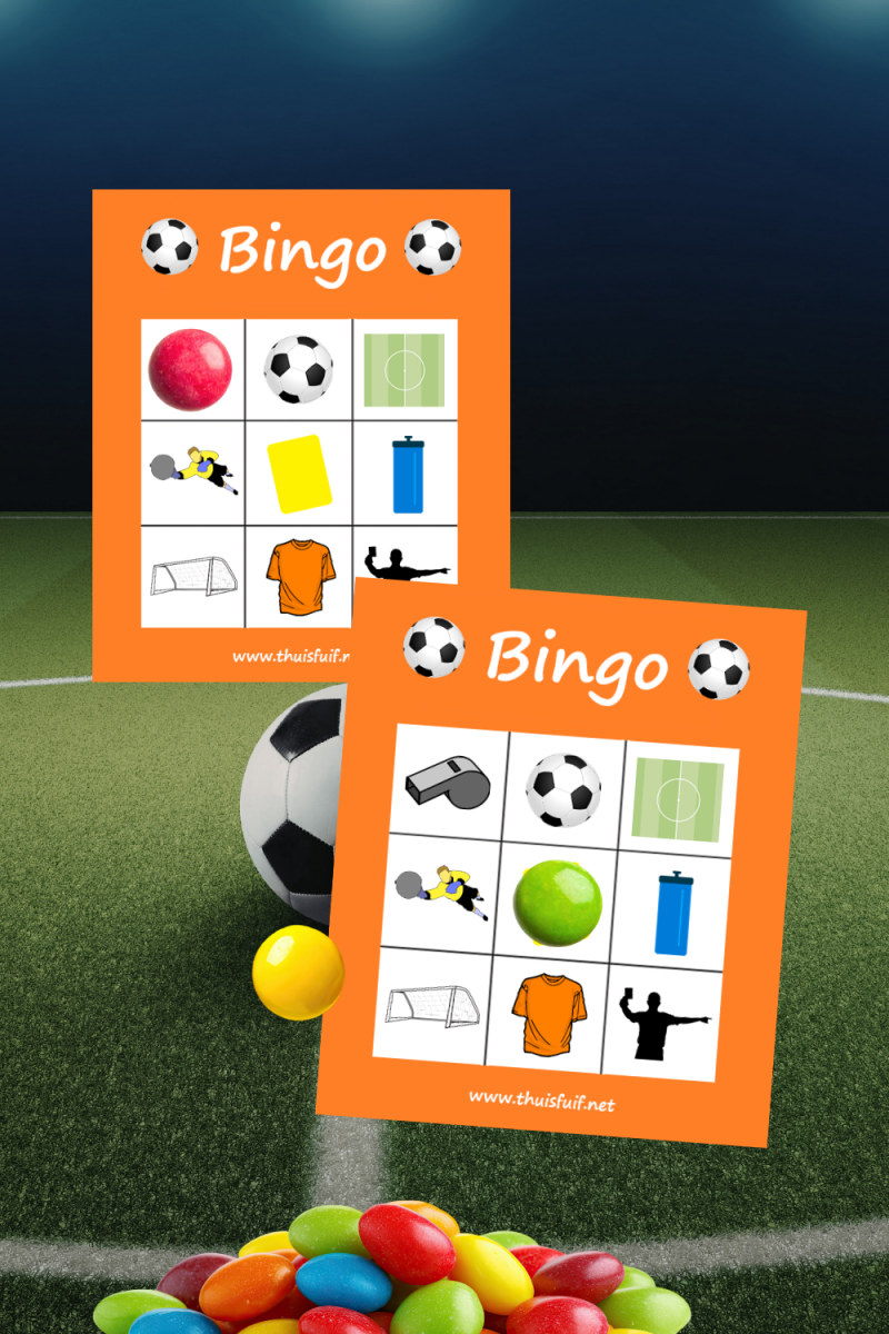 Voetbalbingo - een printable spelletje voor een voetbalfeestje thuis