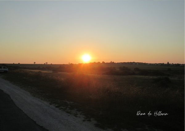The sun is coming