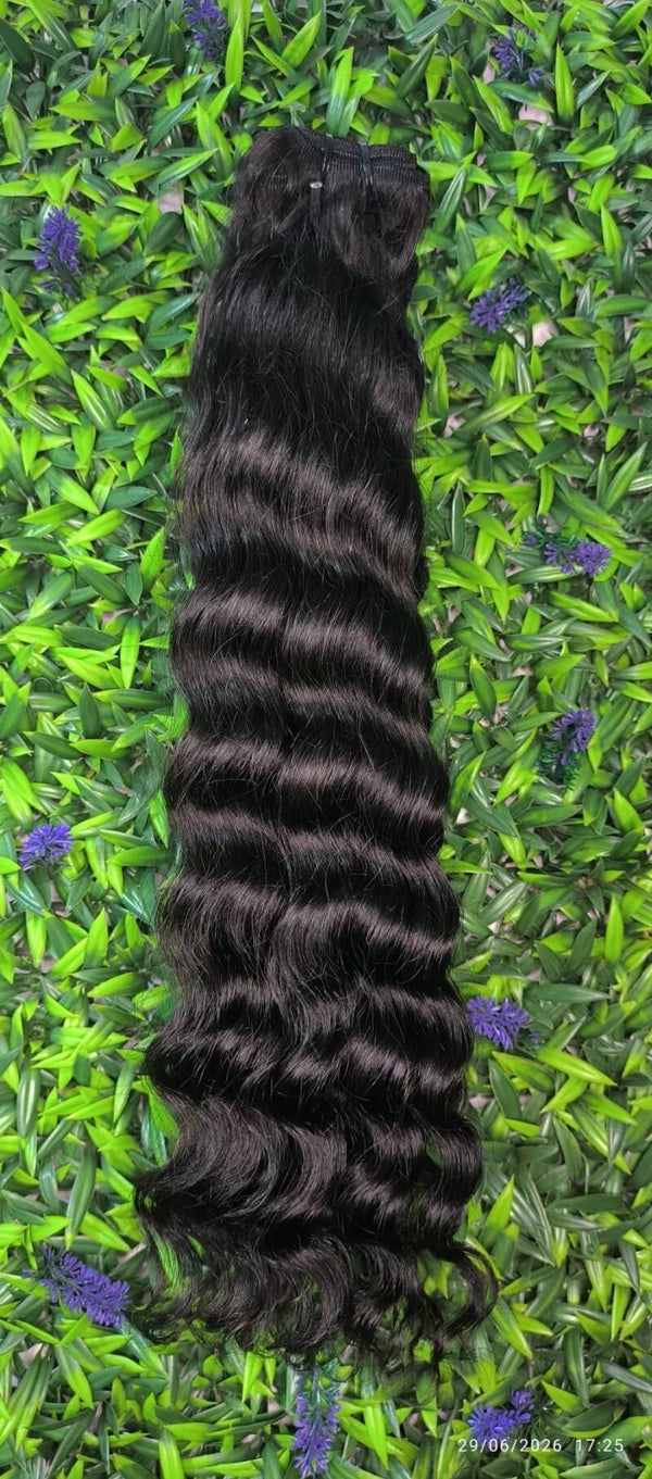 CABELLO NATURAL RIZO ABIERTO 55-65-75 CM 100 GRAMOS