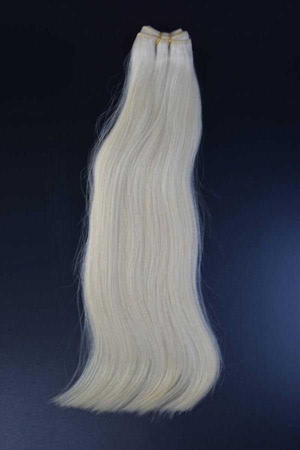 CABELLO RUBIO ALTISIMA CALIDAD 120 GRAMOS COSIDO