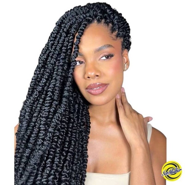 TWIST DANA, CARACOL , SINTÉTICO PARA CROCHET BRAID 320 G 65 CM