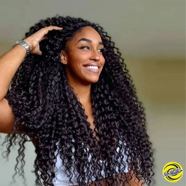 CABELLO PROTEINA DE COLÁGENO PÁMELA RIZADO DE 75 CM