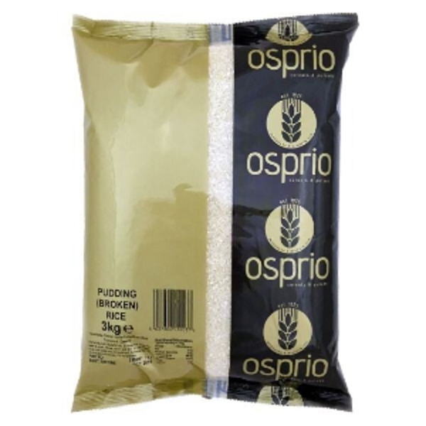 Osprio Short Grain Rice (Pudding rice) 3KG