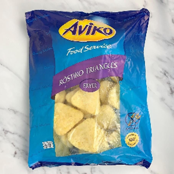 Aviko Large Triangular Hash Brown's (2.5kg)