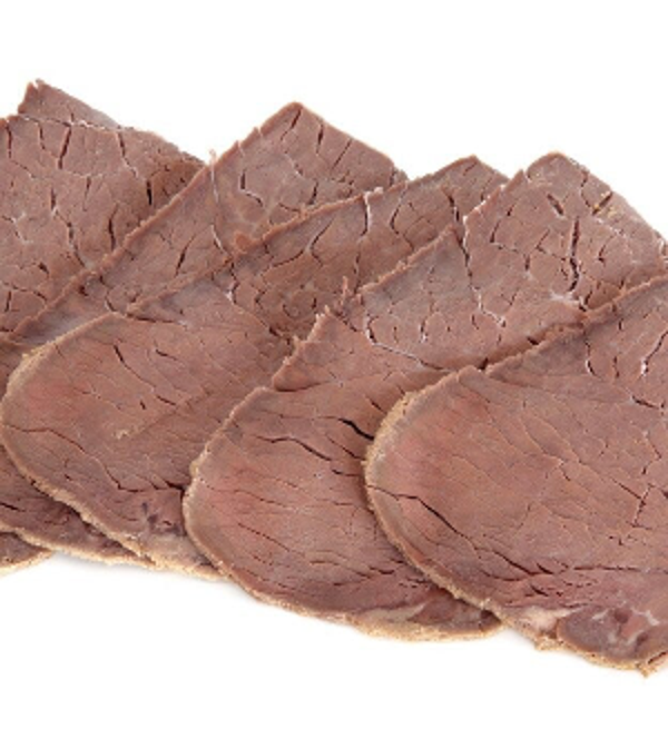 Sliced Cooked Topside Beef (500g)