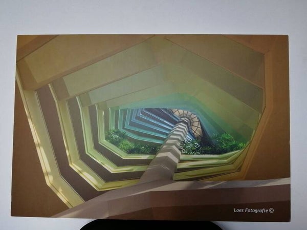 Gasunie Groningen, trappenhuis