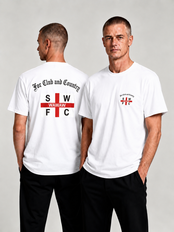 England T-shirt Owls on tour  "For Club and Country"