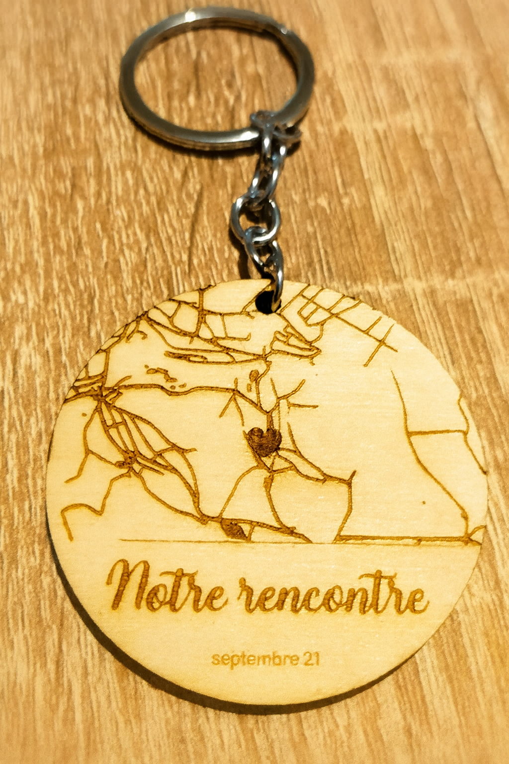 Porte-clé lieu de rencontre